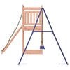 vidaXL Outdoor Playset Wood Brown, Blue