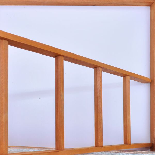 vidaXL Bird Cage Wood 25.6"x24.8"x65"