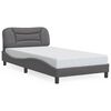 vidaXL Bed Frame Gray