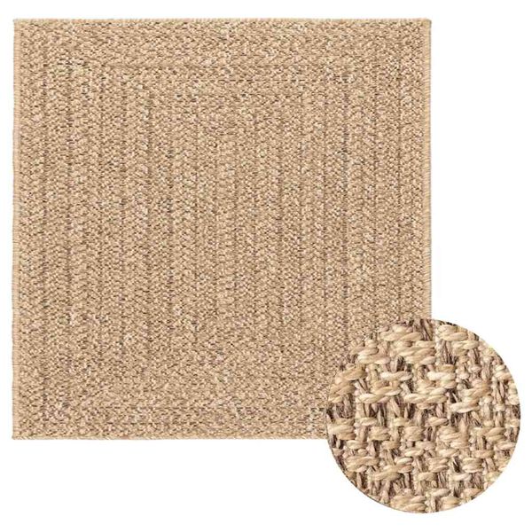 vidaXL Rug Beige Polypropylene Large UV-resistant materials
