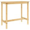 vidaXL Bar Set Honey wood Solid pine furniture Simple Bar Set