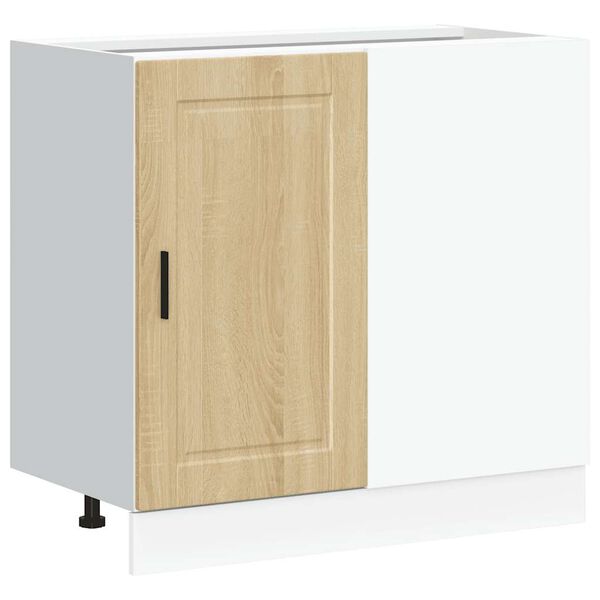 vidaXL Kitchen Base Cabinet Sonoma Oak Engineered Wood Standard