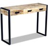 vidaXL Console Table Various Solid mango wood and iron Medium Storage