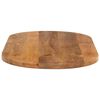 vidaXL Table Top Oak Solid mango wood 39.4 x 15.7 x 1.0 in Durable