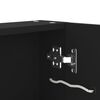 vidaXL Bathroom Cabinet Anthracite MDF Medium Bathroom Cabinet