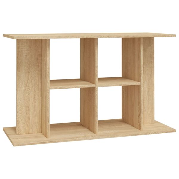 vidaXL Aquarium Stand Sonoma Oak Engineered Wood