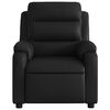 vidaXL Electric Massage Recliner Chair Black Faux leather, metal, plywood