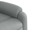 vidaXL Massage Recliner Chair Light Gray