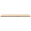 vidaXL Table Top Set of 2 Natural Solid Pine Wood 31.5x15.7 in Durable