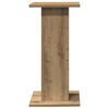 vidaXL Speaker Stands 2 pcs Artisian Oak 11.8x11.8x23.6" Engineered Wood