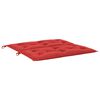 vidaXL Garden Bench Cushion Set of 2 Red Oxford fabric (100% polyester)