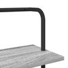 vidaXL Bookshelf Grey sonoma 60 x 24 x 168 cm Engineered wood