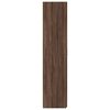 vidaXL Highboard Brown Oak 27.6"x16.7"x72.8" Engineered Wood