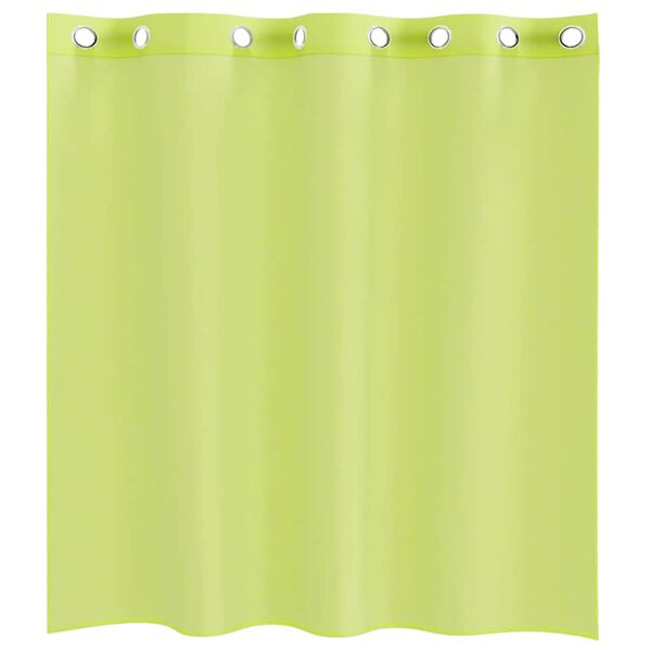 vidaXL Voile Curtains with Grommets 2 pcs Apple Green 55.1x55.1"