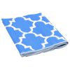 vidaXL Outdoor Rug Blue Polypropylene 74.8 in x 114.2 in Durable