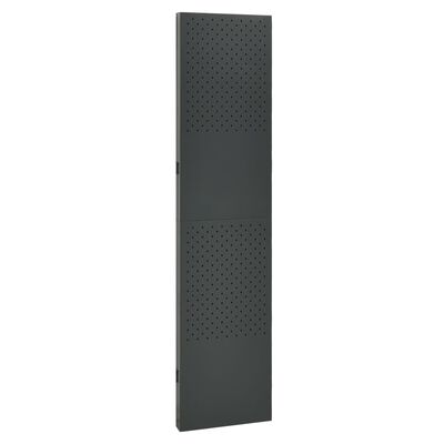 vidaXL 3-Panel Room Divider Anthracite 47.2"x70.9" Steel