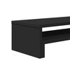 vidaXL Monitor Stand Black 21.3x8.7x5.9" Engineered Wood