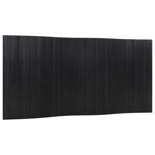 vidaXL Room Divider&nbsp;Black 65"x157.5"&nbsp;Bamboo