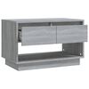 vidaXL TV Cabinet Grey Sonoma Engineered Wood Medium TV Cabinet