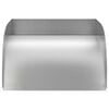 vidaXL Waterfall Silver Stainless steel 304 Medium Durable Waterfall