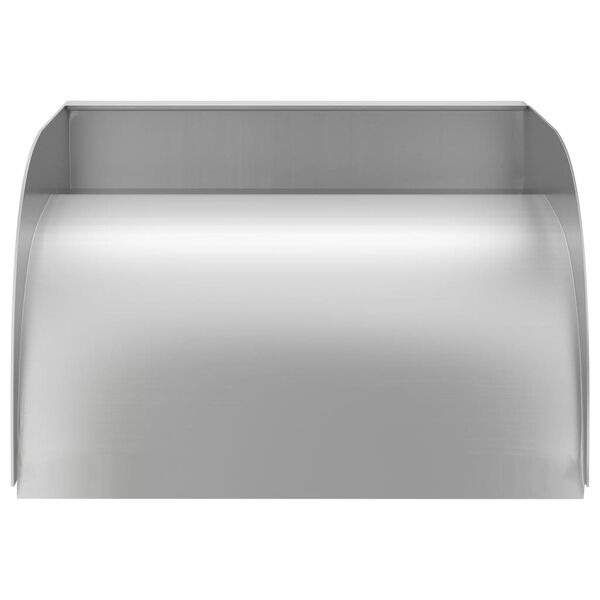 vidaXL Waterfall Silver Stainless steel 304 Medium Durable Waterfall