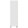 vidaXL Refrigerator Cabinet Sonoma oak Engineered wood Tall
