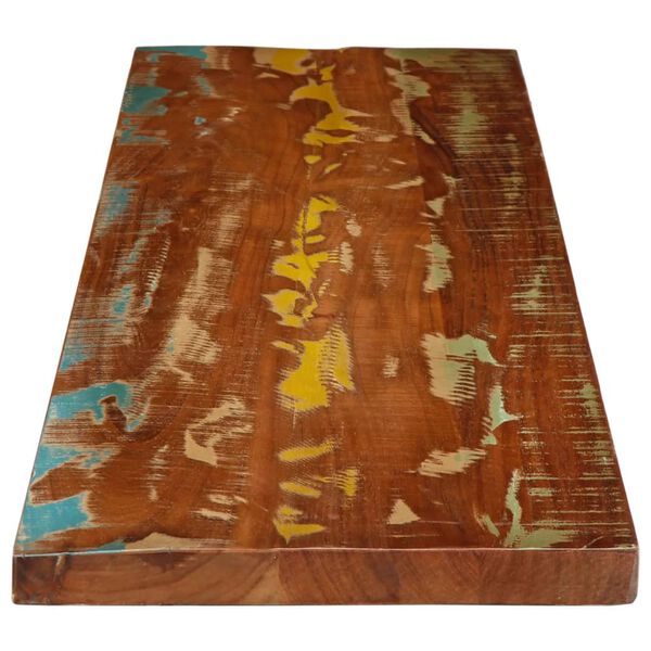 vidaXL Table Top Mixed wood colors Solid reclaimed wood Large Durable