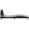 vidaXL Bed Frame Black and White
