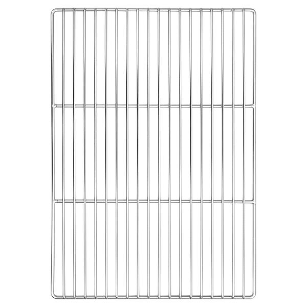 vidaXL Grill Grate Silver 19.69 x 13.78 in Stainless Steel