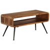 vidaXL Coffee Table Natural wood grain