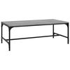 vidaXL Coffee Table Grey sonoma Engineered wood Medium Adjustable Feet