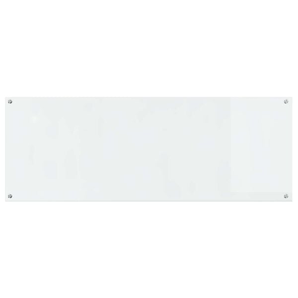 vidaXL Kitchen Backsplash Transparent 43.31 x 15.75 x 0.24 in