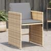 vidaXL Patio Chair Mix beige