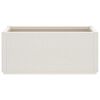 vidaXL Garden Planter White Polypropylene Medium Durable Planter