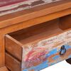 vidaXL TV Cabinet Multicolor Reclaimed teak wood Medium TV Cabinet