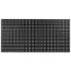 vidaXL Doormat Black Rubber 39.4x78.7 in Non-slip Doormat