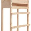 vidaXL Play Tower Natural Pine Solid Pine Wood Standard Durable