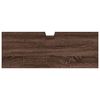 vidaXL Bathroom Sink Cabinet Brown Oak Engineered wood