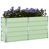 vidaXL Planter Green 160 x 40 x 75 cm Steel