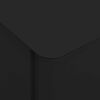 vidaXL File Cabinet Black Steel File Cabinet Rectangular Modern