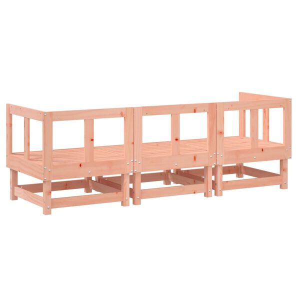 vidaXL Garden Lounge Set Solid Douglas Fir wood Medium Modular