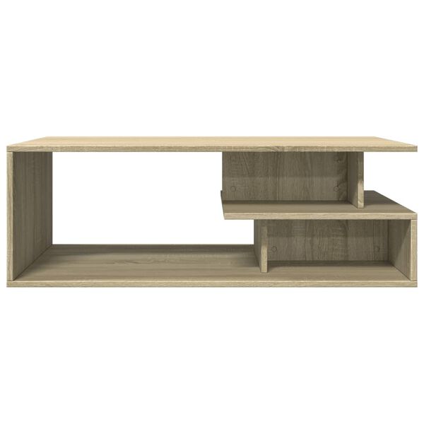 vidaXL Coffee Table Sonoma Oak Engineered Wood Large Coffee Table