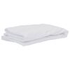 vidaXL Mattress Protector White Polyester with TPU backing 35.4 x 78.7 in