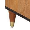 vidaXL Side Cabinet Honey brown Solid mango wood with engineered wood