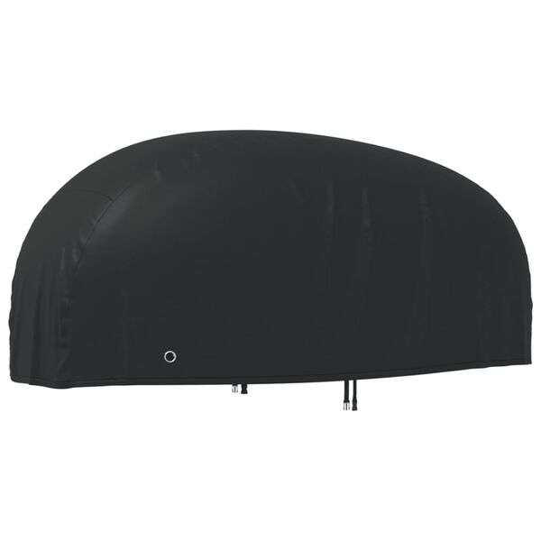 vidaXL Motorcycle Cover Black 104.3"x41.3"x49.2" 210D Oxford