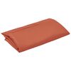vidaXL Replacement Fabric Terracotta Polyester Large Foldable