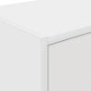 vidaXL Garage Wall Cabinet White Engineered Wood
