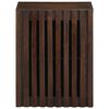 vidaXL Bathroom Wall Cabinet Brown Solid Mango Wood Medium