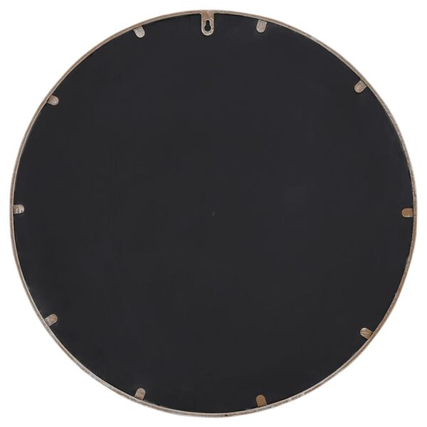 vidaXL Mirror Sand Iron Medium Decorative Inlays Mirror Round