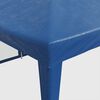 vidaXL Party Tent Blue High-density polyethylene with coating Large